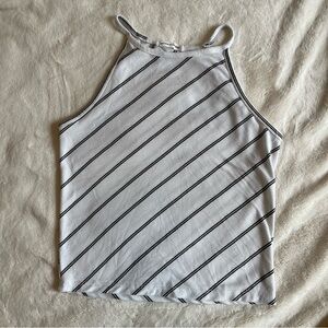 Caution To The Wind Diagonal Striped Tank Top size|xs